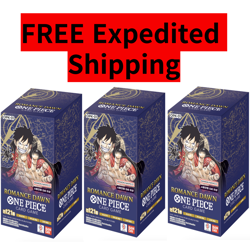 One Piece Booster Pack Card Game ROMANCE DAWN box set korea version X3 - Image 1