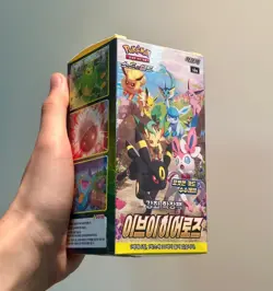 Pokemon Card Sword&Shield Booster Box Factory Sealed Eevee Heroes Korean ver - Image 3