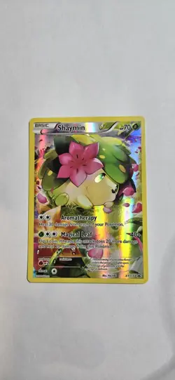 Pokemon Black Star Promo Shaymin Full Art Holo XY115 Card - Image 1