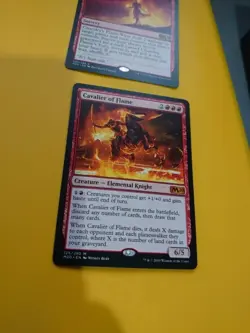 Cavalier of Flame & Chandra's flame wave Core Set 2020. M20. MTG 2 card - Image 5