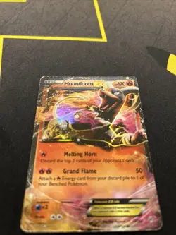 Houndoom EX 21/162 EX/MP -Ultra Rare Pokemon Card- XY Breakthrough (8s) - Image 5