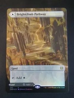 Brightclimb / Grimclimb Pathway - Borderless Foil MTG Zendikar Rising - Image 1