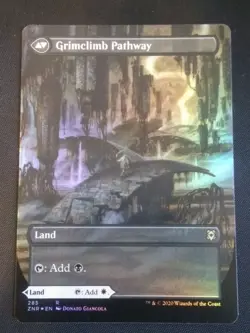 Brightclimb / Grimclimb Pathway - Borderless Foil MTG Zendikar Rising - Image 2