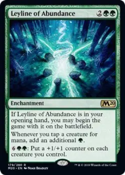 Leyline of Abundance (179/280) - M20 Magic 2020 Core Set - Rare - Image 1