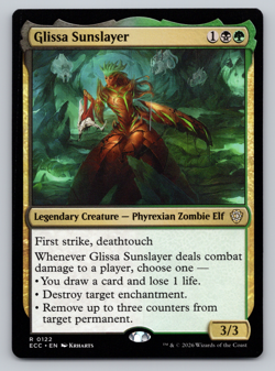 Glissa Sunslayer - Commander: Lorwyn Eclipsed MTG - BC - Image 1