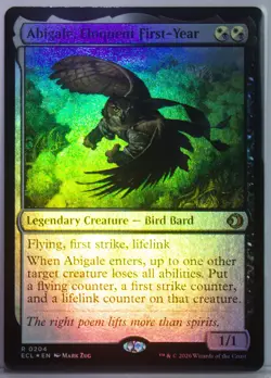 Abigale, Eloquent First-Year [New, Near Mint] *Foil* {Lorwyn Eclipsed} - Image 2