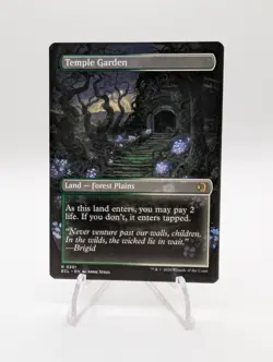 Temple Garden (Borderless) - MTG Lorwyn Eclipsed - NM/M - Image 2