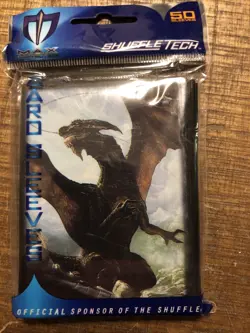Max Protection 50 Card Protector Sleeves Another Rough Day Dragon - Image 1