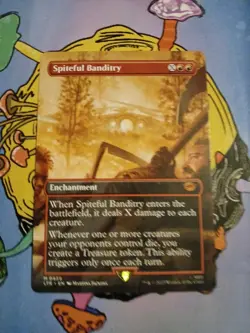 Spiteful Banditry (Borderless) Lord of the Rings: Tales of Middle-Earth Regular - Image 1