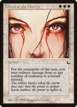 MTG Blood of the Martyr - N/A / English / Moderately Played - Image 1