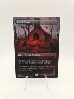 Blood Crypt (Borderless) Lorwyn Eclipsed Foil - Image 1