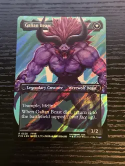 Vincent Valentine - Borderless Surge Foil - Final Fantasy Magic the Gathering - Image 2