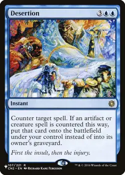 Desertion-The List-Regular-CN2-107-NM - Image 1