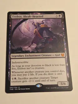 Erebos, Bleak-Hearted X1 THB Theros Beyond Death MTG 93/254 M - Image 1