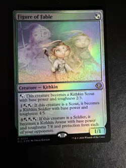 MTG - FOIL - NM - Figure of Fable - Lorwyn Eclipsed - Image 1