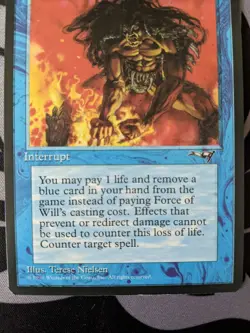Force of Will ~ Alliances [Near Mint][Magic MTG] - Image 3