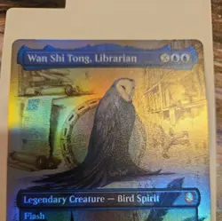 Wan Shi Tong, Librarian (Borderless) Foil -Avatar: The Last Airbender 0320 MTG - Image 4