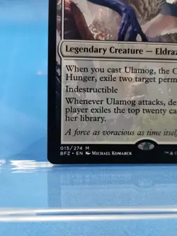 Ulamog, the Ceaseless Hunger -Battle for Zendikar - Mythic-NM/LP- Magic MTG Card - Image 4