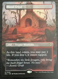 Blood Crypt-Lorwyn Eclipsed-Borderless-Regular-349-NM - Image 1