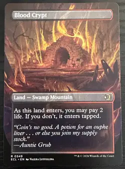 Blood Crypt-Lorwyn Eclipsed-Borderless-Regular-349-NM - Image 2