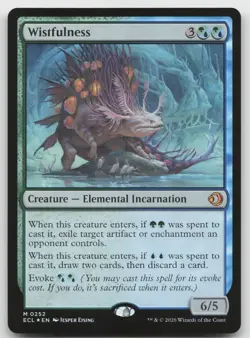Wistfulness M Foil Lorwyn Eclipsed 252 NM - Image 1