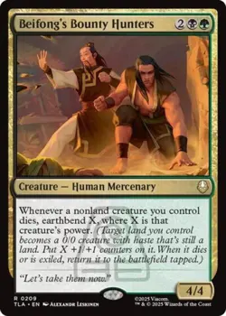 ~ Beifong's Bounty Hunters ~ NM ~ MTG: Avatar ~ MTG ~ - Image 1