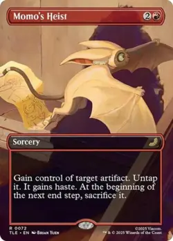 ~ Momo's Heist (Borderless) ~ NM ~ MTG: Avatar ~ MTG ~ - Image 1
