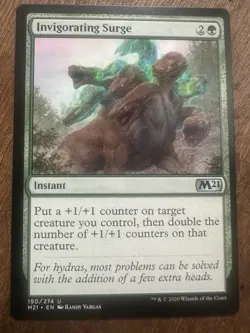 MTG Invigorating Surge Core Set 2021 Uncommon NM/M Magic the Gathering - Image 1