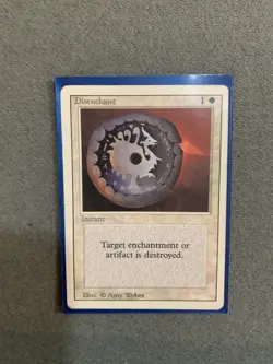 Magic: The Gathering Disenchant Instant - Revised 3rd Edition 1994 Light Play/LP - Image 1