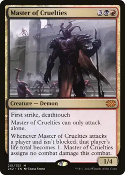 MTG Master of Cruelties - 251 / English / Near Mint - Image 1
