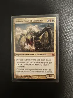 1x Animar, Soul of Elements MTG Commander 2011 Mythic Rare Nonfoil NM - Image 1