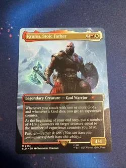 Kratos, Stoic Father Secret Lair Drop Regular Near Mint NM - Image 1