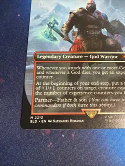 Kratos, Stoic Father Secret Lair Drop Regular Near Mint NM - Image 2
