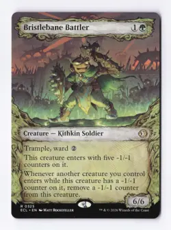 Bristlebane Battler (Showcase) 0325 (R) MTG Lorwyn Eclipsed (ECL) - Image 1