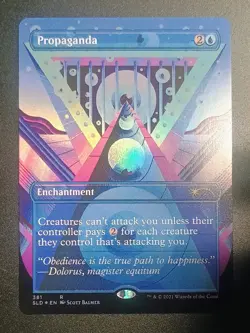 Propaganda (381) EN - Secret Lair Drop Series (SLD) MTG Magic FOIL - Image 1