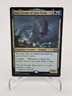 Aesi, Tyrant of Gyre Strait - 210 - NM - Commander: Duskmourn - MTG - Image 1