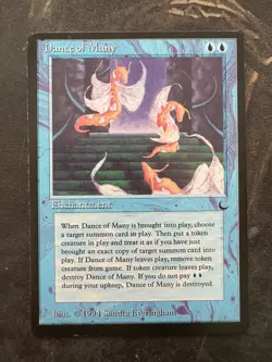 *** THE DARK Dance of Many *** EX Clean! - DUTY FREE MtG Magic - Image 1
