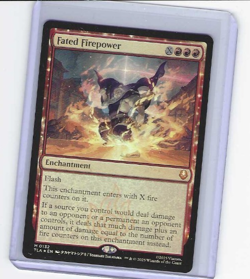 Magic MTG Avatar The Last Airbender Fated Firepower Foil M0132 - Image 1