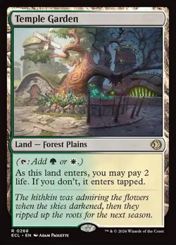 Temple Garden-Lorwyn Eclipsed-Regular-268-NM - Image 1