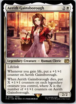 Aerith Gainsborough R FINAL FANTASY 4 NM - Image 1