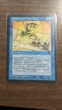 1 x Illusions of Grandeur(NM) - Ice Age - MTG - Image 1