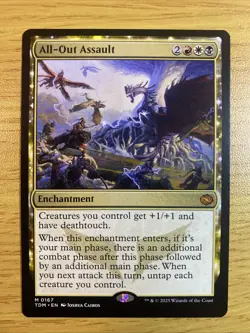 All-Out Assault Tarkir: Dragonstorm Regular NM Mythic - Image 1