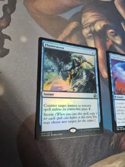 MTG Iconic Masters Flusterstorm (FOIL) & Time Spiral Remastered Pact Of Negation - Image 4