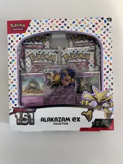 Pokemon TCG: Scarlet & Violet-151 Alakazam ex Collection Booster Box 820650855269 - Image 1