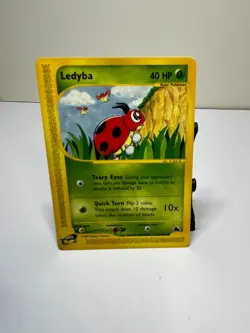 Pokemon card Skyridge NON-HOLO Ledyba 72/144 NM. Sold as seen - Image 1
