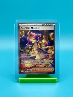 NM - 2025 POKEMON, MEGA EVOLUTION, ACEROLA'S MISCHIEF - Image 1