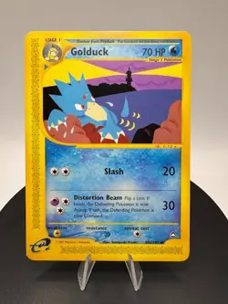 Pokemon Card Golduck 50a/147 Non-Holo Aquapolis 2002 - Image 3