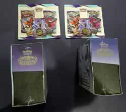 Pokemon Center Elite Trainer Box Error Chilling Reign 2 PC ETB SET+ Double Packs - Image 5