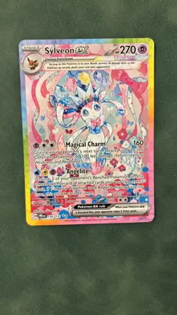 Sylveon ex 156/131 Prismatic Evolutions Special Illustration Rare Pokemon MINT - Image 1