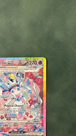 Sylveon ex 156/131 Prismatic Evolutions Special Illustration Rare Pokemon MINT - Image 4